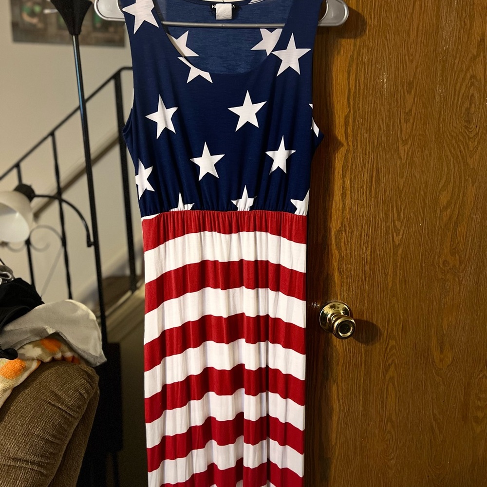 American flag dress